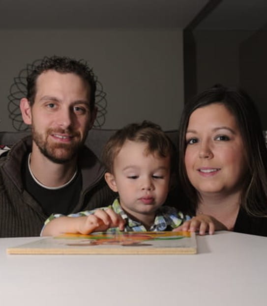 Tyler and his family.