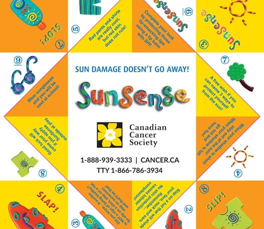 A sun safety activity for kids